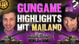 Die Highlights aus dem großen Gungame mit Mailand [World of Tanks - Gameplay - Deutsch]