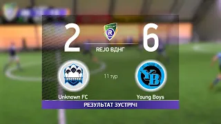 Обзор матча Unknown FC 2-6 Young Boys  Турнир по мини футболу в Киеве