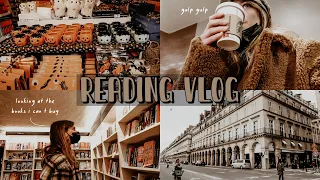 going to the bookstore, bookmail & Paris | reading vlog