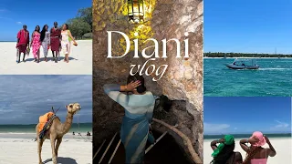 BELINDAVLOGS | Girls’ trip 2024| 5 Days in Diani | Dinner at the cave |Cancelled flights🥲 & more