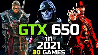 GTX 650 in 2021 | 30 Games Tested