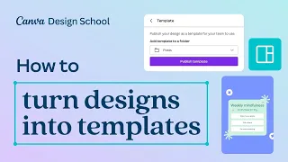 How to turn designs into templates in Canva