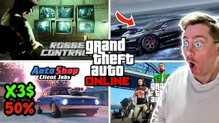 LES NOUVEAUTÉS,ITEMS RARES, BONUS, PROMO DE JEUDI 21/09 SUR GTA ONLINE !!