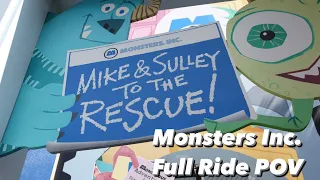 [HD 2023] Monster Inc. Mike and Sulley to the Rescue - Full Ride POV