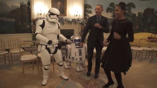 May the 4th: the President, First Lady & R2-D2