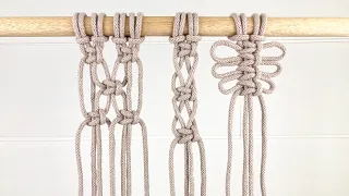 Square Knot Techniques | Macrame for Beginners!