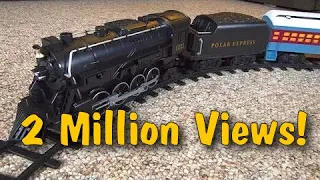 I Crashed My Lionel Polar Express Train Set!