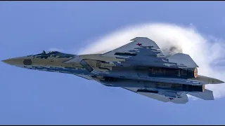 Incredible Sukhoi Su-57 Felon Aerobatic Flight Display!