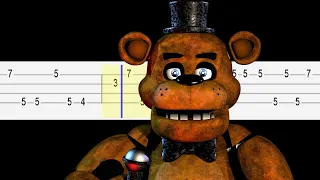 My reaction to that information but it's FNAF (Easy Ukulele Tabs Tutorial)