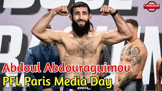 Abdoul Abdouraguimov Media Day | PFL Paris