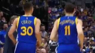 Splash Brothers Combine for 70 vs Mavericks