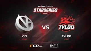 ViCi vs TyLoo, map 1 overpass, SL i-League StarSeries Season 3 China Qualifier