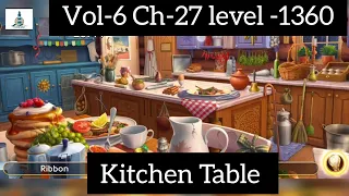 June's journey volume-6 Chapter-27 level -1360 "Kitchen Table"