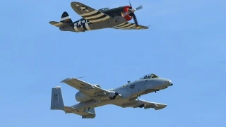 Planes of Fame Air Show @ Chino 5/5/18 A-10 Demo