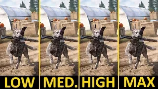 Far Cry 5 | GTX 1050 Ti + i5-7400 | Low vs. Medium vs. High vs. Ultra | 1080p