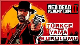 Red Dead Redemption 2 Türkçe Yama 2023 Güncel Font Fix (Epic,Steam)