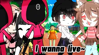 ♦️~  I wanna live Gacha animation - Squid game ~♦️