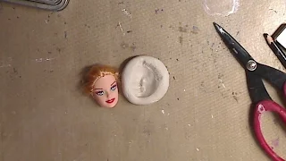 Quickie- How to Make a Mold with a Doll Head