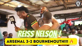 🤪 🔥 The moment Reiss Nelson made it 3-2 vs Bournemouth