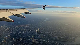 Singapore Airlines SQ322 Landing at London Heathrow Airport.