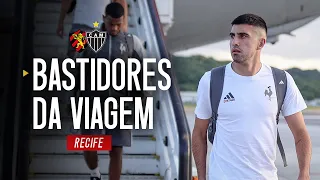 BASTIDORES da VIAGEM: GALO em RECIFE para DECISÃO na COPA DO BRASIL! 🐔🛩️