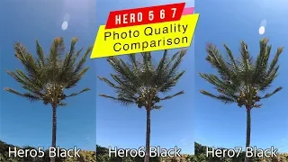 GoPro Hero7 Hero6 Hero5 Black Photo Quality Comparison - GoPro Tip #624 | MicBergsma