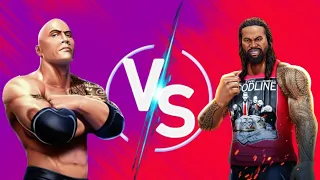 The Rock VS Jimmy Uso🔥| Verses Mode | WWE Mayhem Gameplay