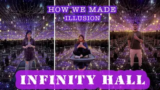 INFINITY MIRROR ROOM | ART | ILLUSION | How to make