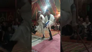 رقص برطية نهاري في العين الصفراء أحمد حميدي _ هشام بن مقدم .