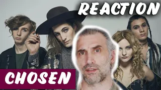 Måneskin - Chosen | singer reaction (ital/English)  @Måneskin Official