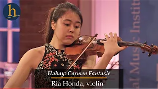 Heifetz On Tour: Hubay: Carmen Fantasie | Ria Honda, violin; Zhenni Li-Cohen, piano