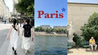 Vlog | 고효 | 7년 만에 다시 찾은 Paris 🌹 | 올림픽 준비가 한창이던 여름, 걸어서 파리 속으로🇫🇷 | 파리 여행 브이로그