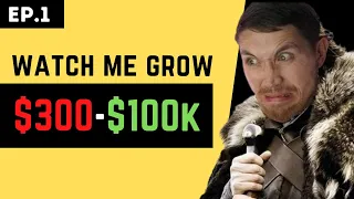 Rags to Riches EP.1: My Strategy for Day Trading My Way to 100,000 (TD365)