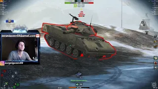 WoT Blitz - Какой танк круче ● AMX 30b или AMX 30 1er prot ● Худший игрок на ЯГЕ Е100 (WoTB)
