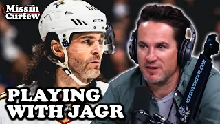 What is it like to play in the NHL with Jaromir Jagr? | Missin Curfew Ep 236