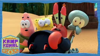 Kamp Koral | O banheiro foi destruído!  | Bob Esponja em Português