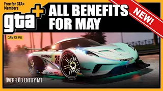 New Benefits GTA Plus Members For May | GTA 5 Online