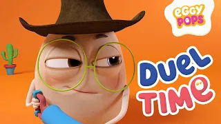 Duel Time | Eggy Pops | Funny cartoon