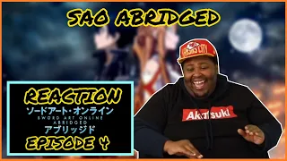 Kirito Player Killer!?! | Sword Art Online (SAO) Abridged Parody: Episode 04 REACTION!