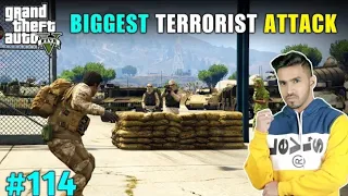 WE CAUGHT IN A TERRORIST TRAP | TECHNO GAMERZ GTA 5 #114 BIG UPDATE