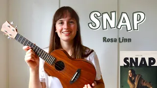 Rosa Linn - SNAP (EASY Ukulele Tutorial)