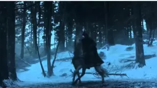 Brienne of Tarth saves Sansa and Reek/Theon