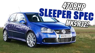 This 470bhp *BOOSTED* MK5 R32 is an absolute SLEEPER!