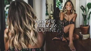 My Hair Care Routine // How I Style My Hair