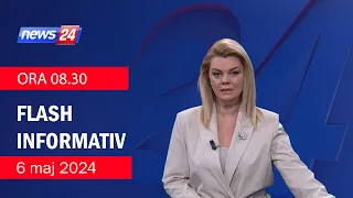 6 maj 2024 Flash Informativ ne News24 ne studio Nisida Tufa (Ora 08.30)