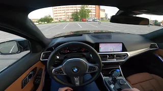 POV тест-драйв BMW 330d G20 xDrive