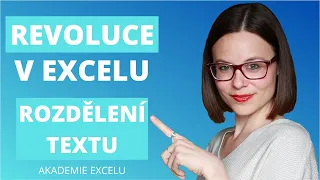 Revoluce v Excelu V. Jak rozdělit text