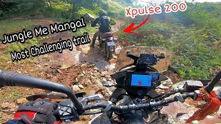 Jungle Me Mangal on KTM Adventure 390 and Xpulse 200 | Most challenging trails of Aravali