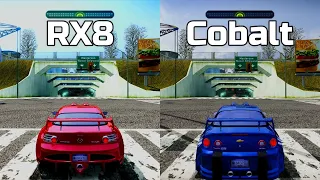 NFS Most Wanted: Mazda RX8 vs Chevrolet Cobalt SS - Drag Race