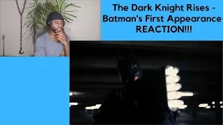 The Dark Knight Rises - Batman's First Appearance[HD]-REACTION!!!!